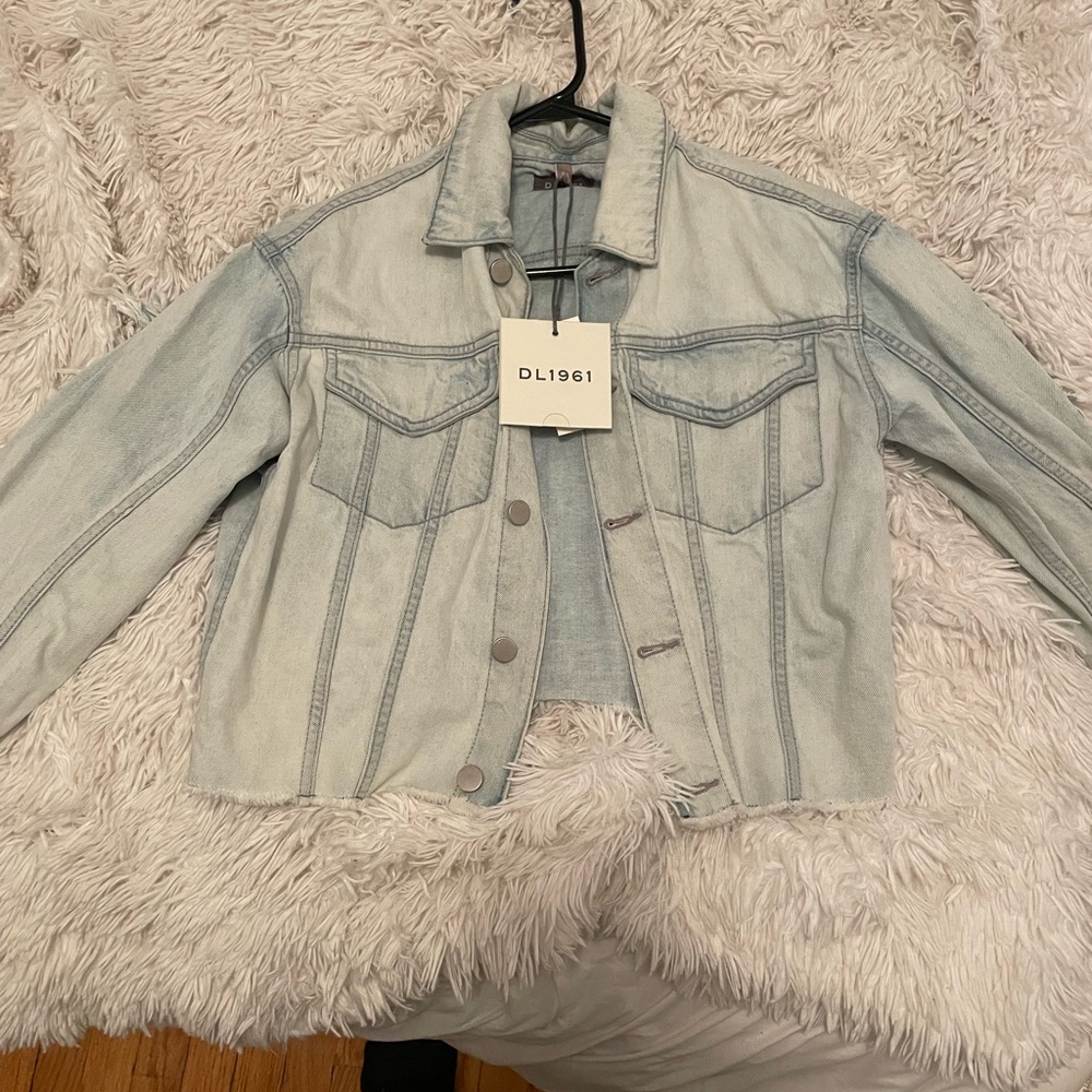 DL1961 Fringe Jean Jacket